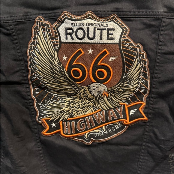 Ellus premium denim route66 jacket - Picture 5 of 10